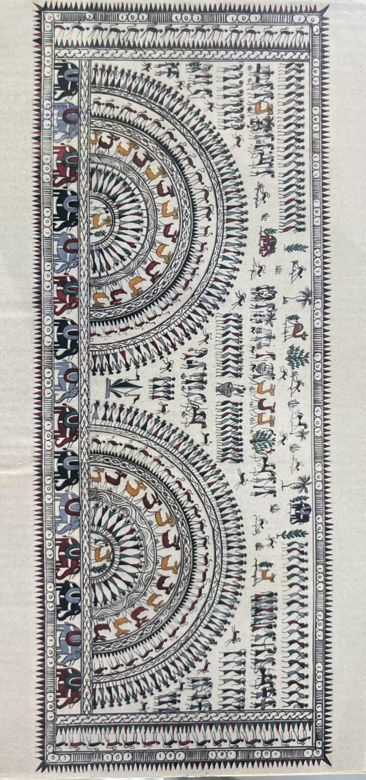 Decorative plate with digital art