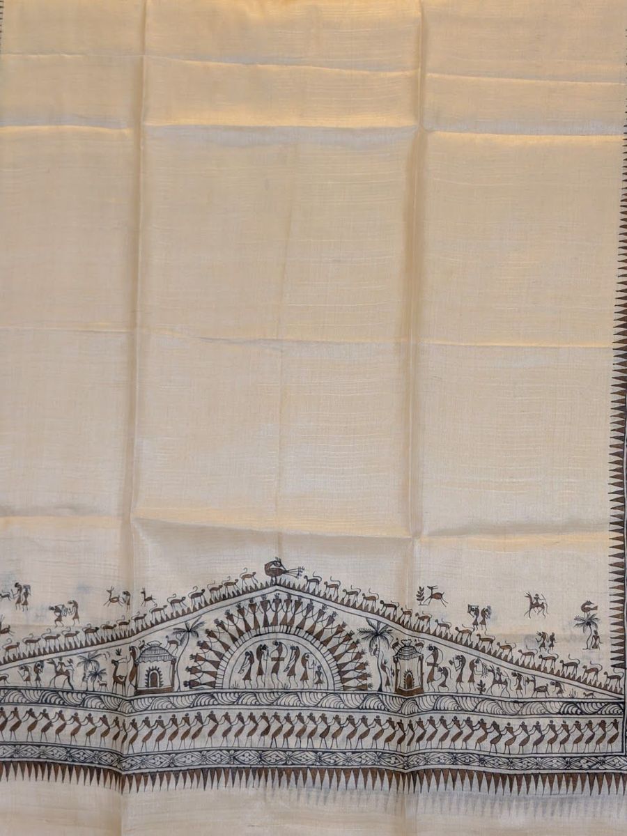 Saura stole, beige